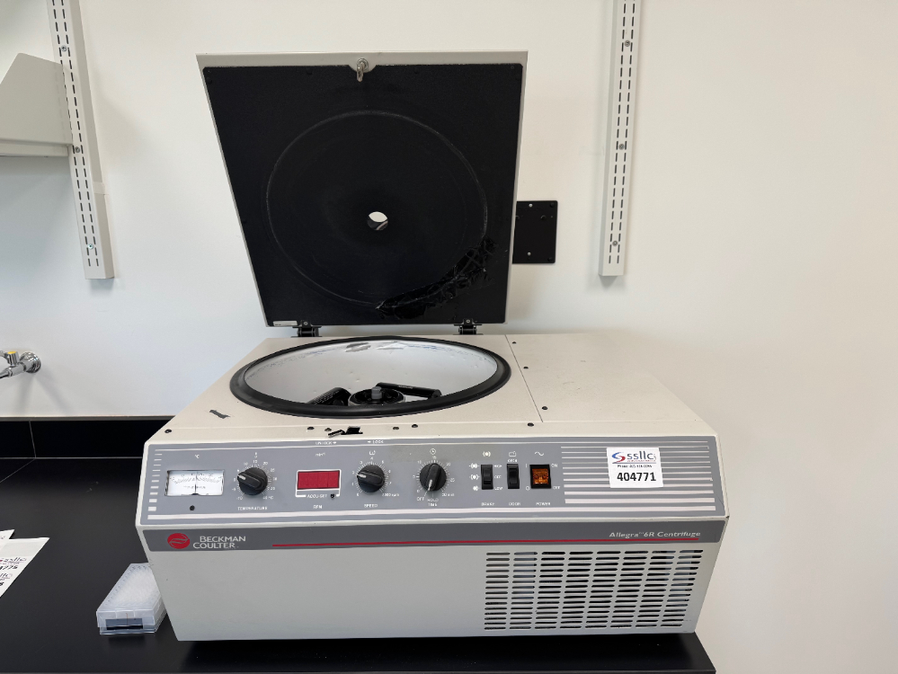 Image of Beckman Coulter Allegra 6R Refrigerated Centrifuge